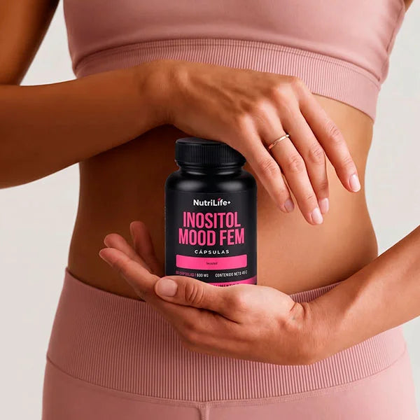 Inositol Mood Fem: Reduce grasa abdominal regulando tu azúcar.