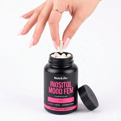 Inositol Mood Fem: Reduce grasa abdominal regulando tu azúcar.